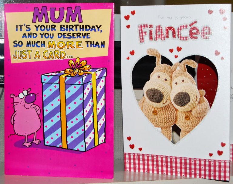 A couple of birthday cards perfect for a thoughtful gesture or to brighten someone's Silent Sunday.