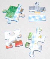 A close-up of a jigsaw puzzle captures the intricate details and colourful pieces, offering a glimpse into the world of puzzle fun.