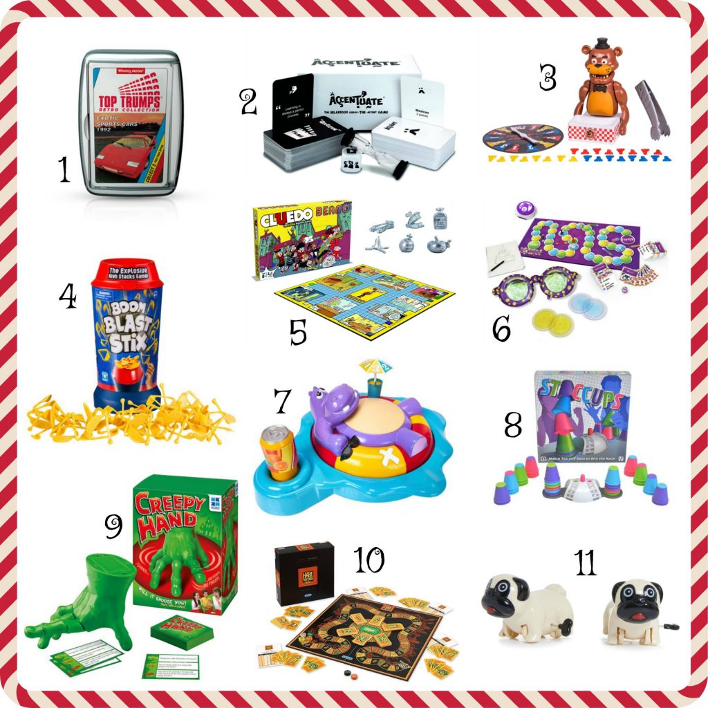 A Collage of Games for all the family to play