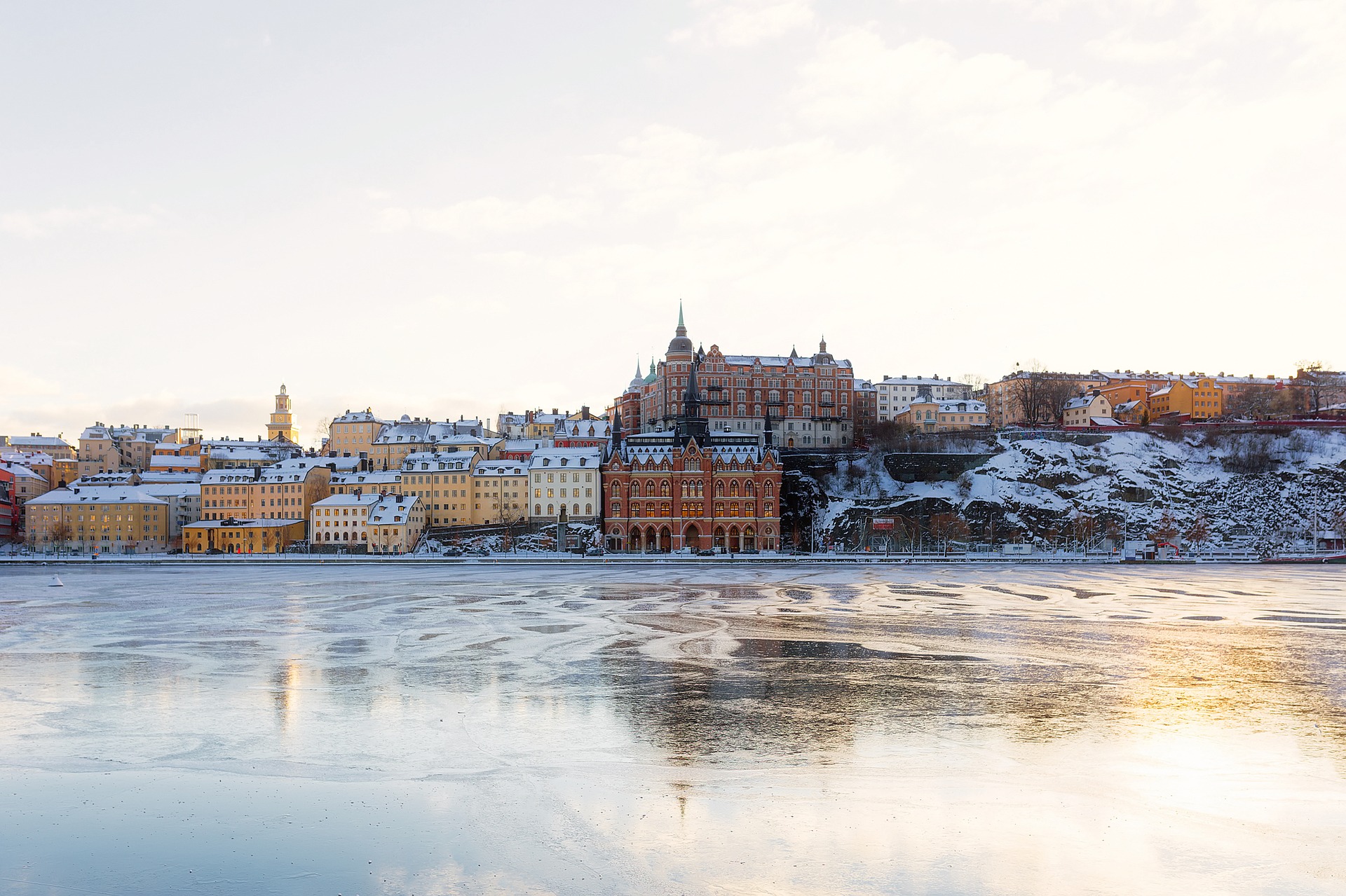 A cold and icy Stockholm