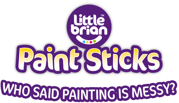 Little Brian Paint Sticks Logo