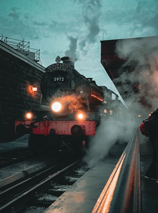 Hogwarts Express train at Universal