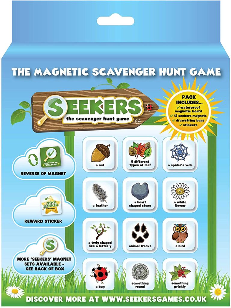 Seekers Scavenger hunt magnetic game