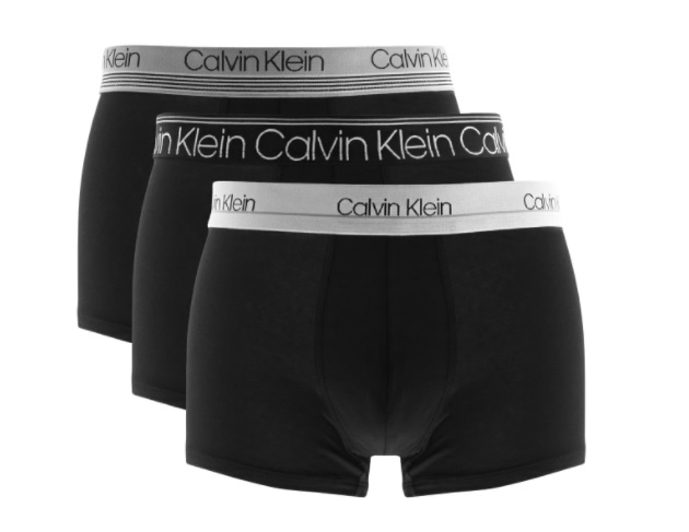 Three pairs of boxer shorts